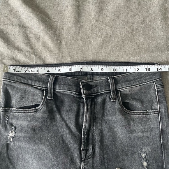 J BRAND Maria High Rise Skinny Cropped Jeans - Picture 12 of 14